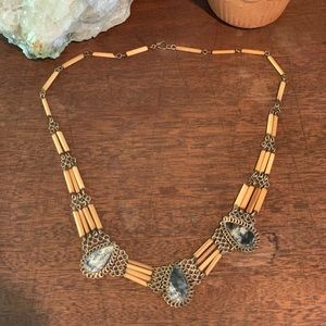 Stone southwestern necklace